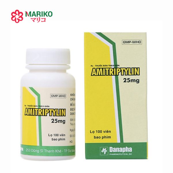 Amitriptylin 25mg – Thuốc chống trầm cảm