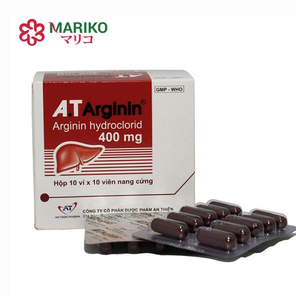 AT Arginin 400mg – Hỗ trợ chức năng gan