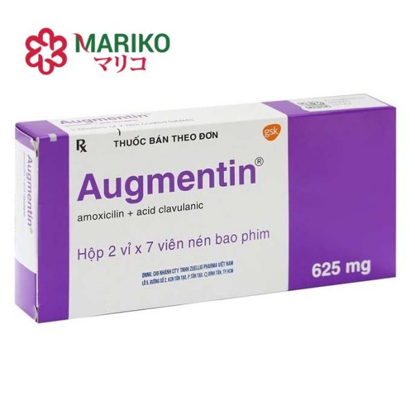 Augmentin 625mg – Thuốc điều trị nhiễm khuẩn