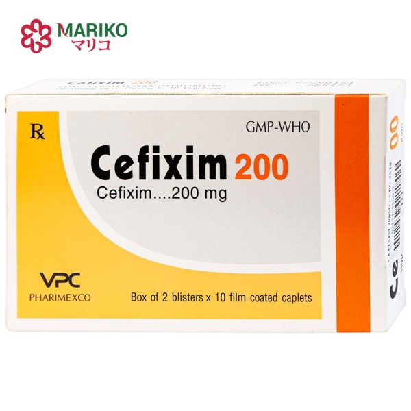Cefixim 200mg – Thuốc điều trị nhiễm khuẩn