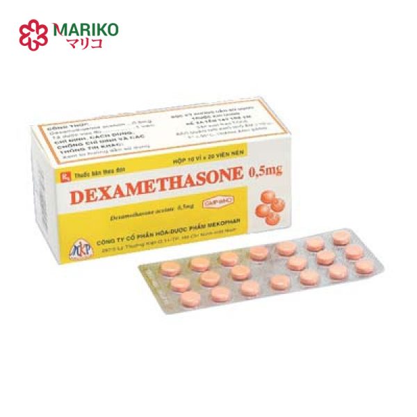 Dexamethasone 0.5 – Kháng viêm, kháng dị ứng