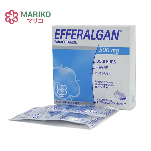 Efferalgan 500mg – Tác dụng, liều dụng, tác dụng phụ