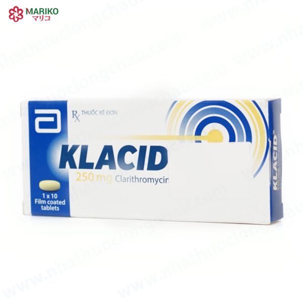 Klacid Forte 250mg – Thuốc kháng sinh trị nhiễm khuẩn