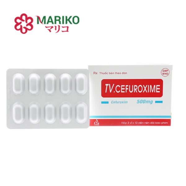 TV-Cefuroxime 500mg – Thuốc điều trị nhiễm khuẩn, kí sinh trùng
