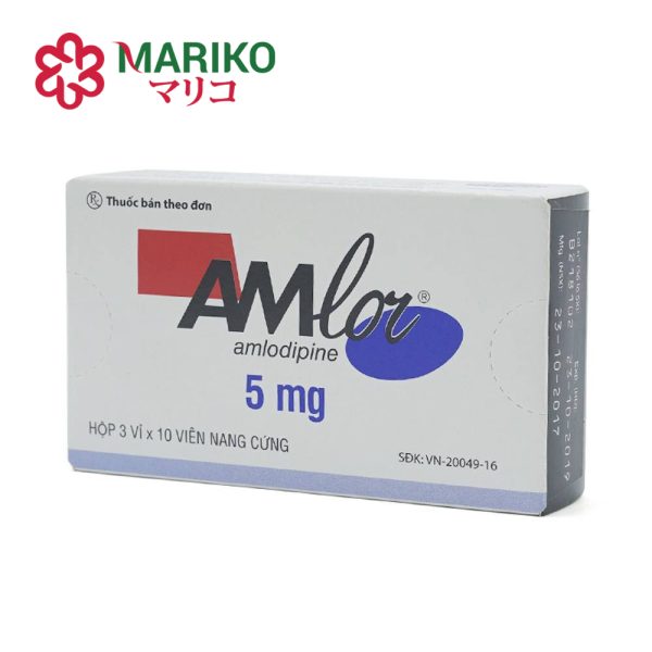 Amlor 5 – Điều trị tăng huyết áp