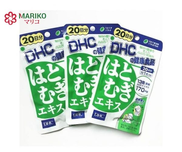 Viên uống trắng da Hatomugi DHC 20 viên